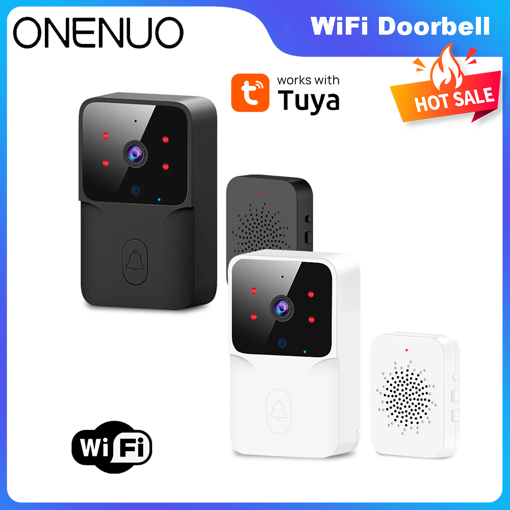 Home Security Front Door Camera - Tuya Videocitofono WiFi Telecamera HD wireless