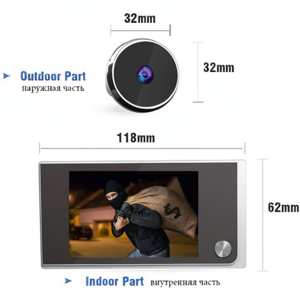 Sistema di monitoraggio con te - Home Security Front Door Camera recensione e prezzo